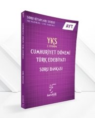 YKS AYT Cumhuriyet Dönemi Türk Edebiyatı Soru Bankası Karekök Yayınları