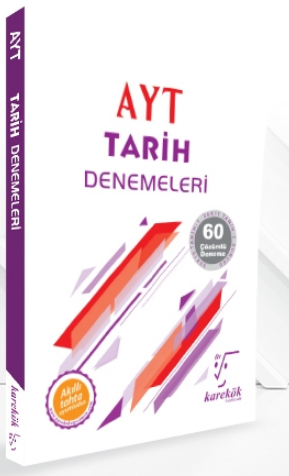 AYT Tarih 60 Çözümlü Deneme Karekök Yayınları