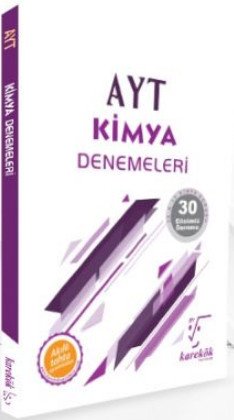 AYT Kimya 30 Çözümlü Deneme Karekök Yayınları