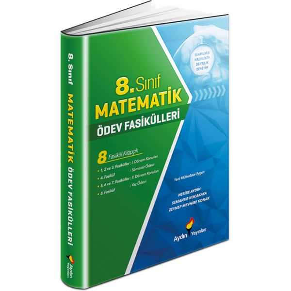 8. Sınıf Matematik Ödev Fasikülleri Aydın Yayınları