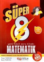 Nitelik Yayınları 8. Sınıf Matematik Süper Soru Kitabı