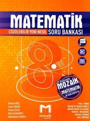 8.Sınıf Matematik Çözümlü Soru Bankası Mozaik Yayınları