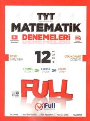 Full Matematik Yayınları TYT Matematik 12 x 40 Denemeleri