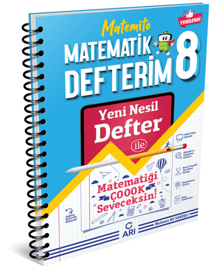 8. Sınıf Matemito Matematik Defterim Arı Yayınları