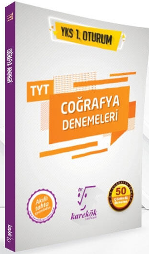 TYT Coğrafya Denemeleri Karekök Yayınları
