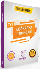 TYT Coğrafya Denemeleri Karekök Yayınları
