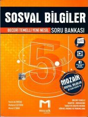 Mozaik Yayınları 5. Sınıf Sosyal Bilgiler Soru Bankası