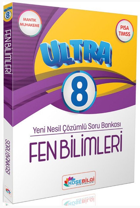 8.Sınıf Fen Bilimleri Ultra Çözümlü Soru Bankası KöşeBilgi Yayınları