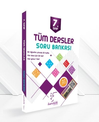 7.Sınıf Tüm Dersler Soru Bankası Karekök Yayınları