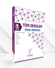 9.Sınıf Tüm Dersler Soru Bankası Karekök Yayınları