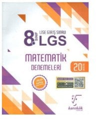 8.Sınıf LGS Matematik Denemeleri Karekök Yayınları