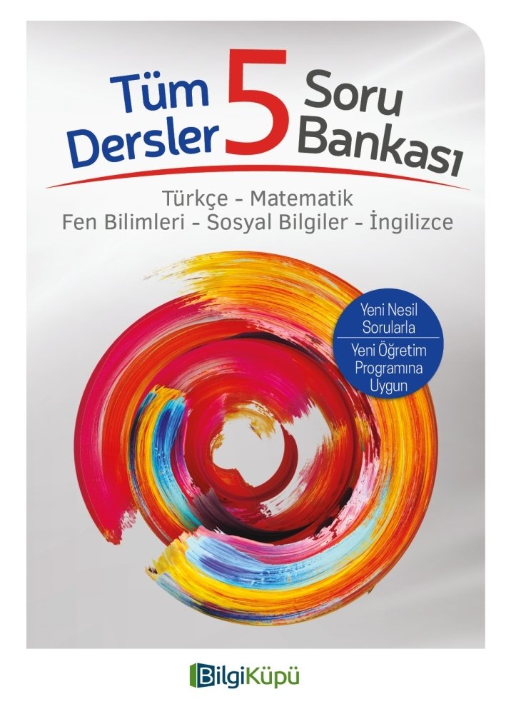 5.Sınıf Tüm Dersler Soru Bankası Bilgi Küpü Yayınları