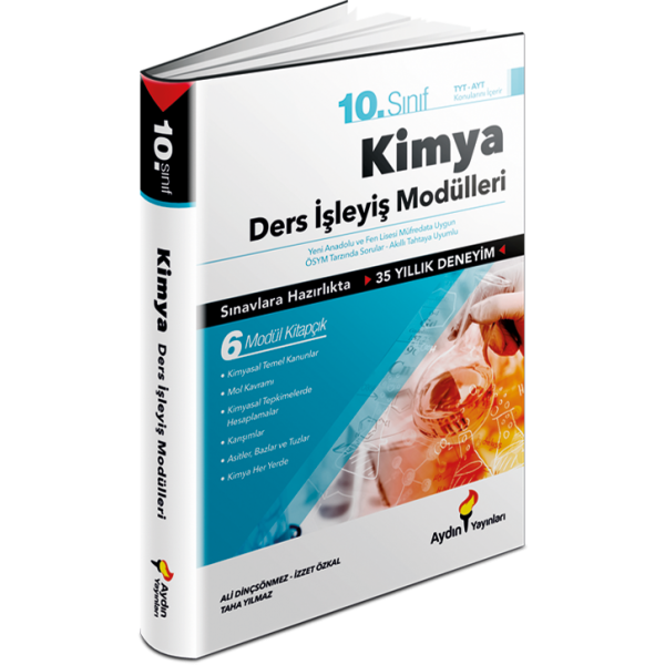 10. Sınıf Kimya Ders İşleyiş Modülleri Aydın Yayınları