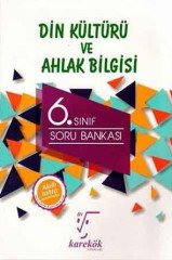 6.Sınıf Din Kültürü ve Ahlak Bilgisi Soru Bankası Karekök Yayınları