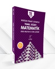 11.Sınıf Matematik Temel Düzey MPS Konu Anlatımı ve Soru Çözümü Karekök Yayınları