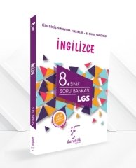 8.Sınıf LGS İngilizce Soru Bankası Karekök Yayınları
