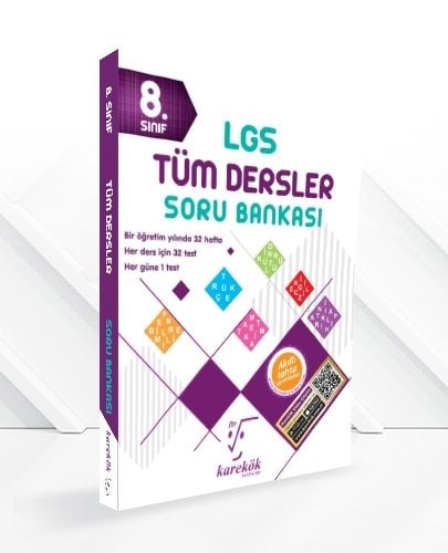 8.Sınıf LGS Tüm Dersler Soru Bankası Karekök Yayınları