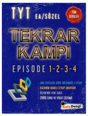 TYT Eşit Ağırlık Sözel Tüm Dersler Tekrar Kampı Kafa Dengi Yayınları
