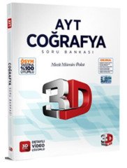 AYT Coğrafya 3D Soru Bankası 3D Yayınları
