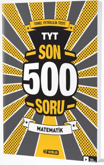 TYT Son 500 Soru Matematik Hız Yayınları