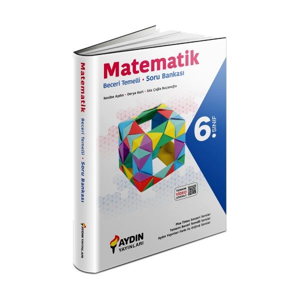 6. Sınıf Matematik Beceri Temelli Soru Bankası Aydın Yayınları