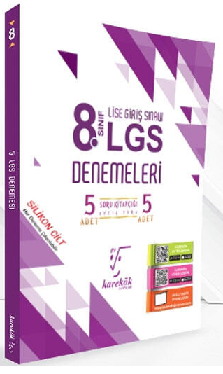 8.Sınıf LGS Denemeleri 5 Adet Karekök Yayınları