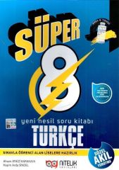 Nitelik Yayınları 8. Sınıf Süper Türkçe Yeni Nesil Soru Kitabı