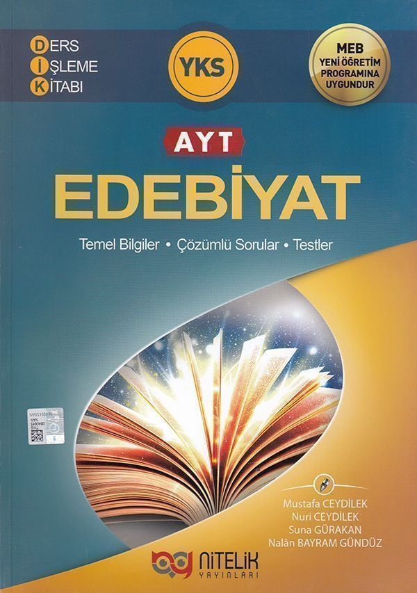 Nitelik Yayınları AYT Edebiyat Ders İşleme Kitabı