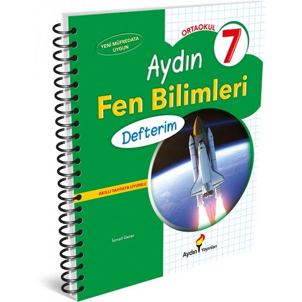 7. Sınıf Fen Bilimleri Defterim Aydın Yayınları