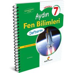 7. Sınıf Fen Bilimleri Defterim Aydın Yayınları