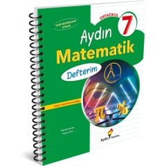 7. Sınıf Matematik Defterim Aydın Yayınları