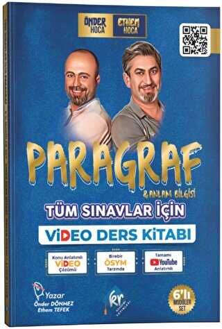 KR Akademi Yayınları Tüm Sınavlar İçin Paragraf ve Anlam Bilgisi Video Ders Kitabı