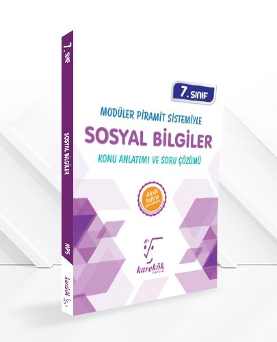 7. Sınıf Sosyal Bilgiler MPS Konu Anlatımı ve Soru Çözümü Karekök Yayınları