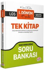 Editör Yayınları 2023 LGS 1. Dönem Tüm Dersler Soru Bankası (Karekod Çözümlü)