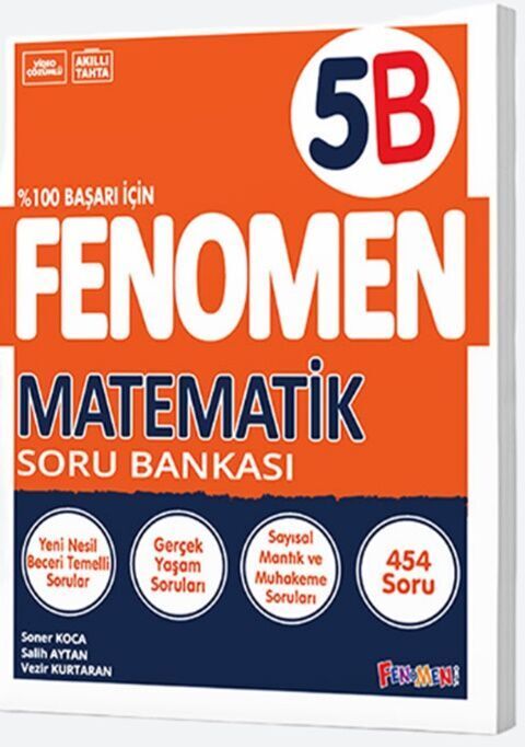 5 Matematik Soru Bankası Fenomen Okul