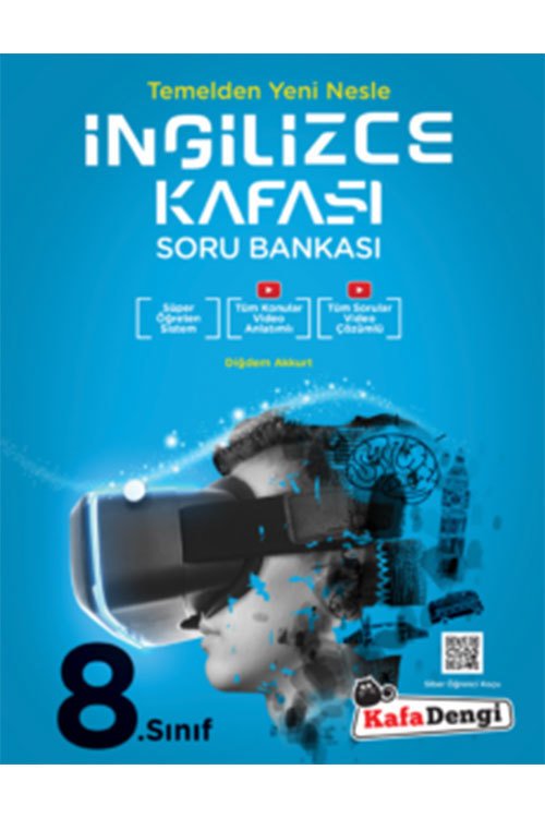 8. Sınıf İngilizce Kafası Soru Bankası Kafadengi Yayınları