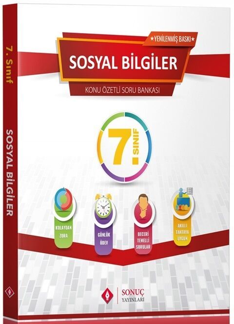 Sonuç Yayınları 7. Sınıf Sosyal Bilgiler Soru Kitapçığı Seti