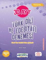 AYT Türk Dili ve Edebiyatı 30 Denemesi Okyanus Yayınları