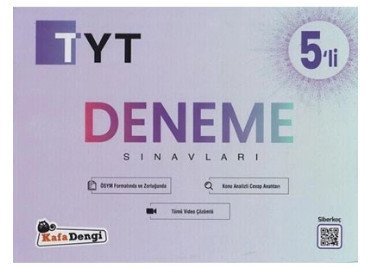 TYT 5li Genel Deneme Kafa Dengi Yayınları