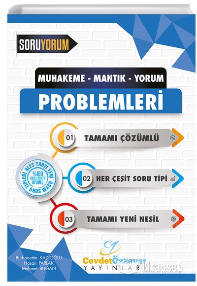 Muhakeme Mantık Yorum Problemleri Tamamı Çözümlü Ales Tarzı