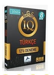 PRF Yayınları 8. Sınıf IQ Türkçe 12 li Deneme 1. Dönem Konuları