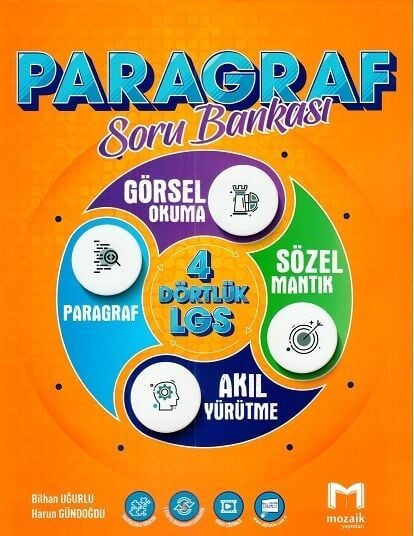 Mozaik Yayınları 8. Sınıf LGS Paragraf Mozaik Soru Bankası