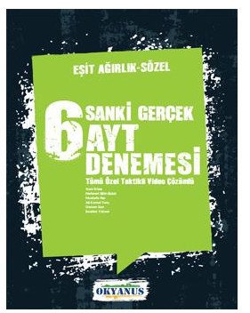 AYT Eşit Ağırlık 6 Denemesi Okyanus Yayınları