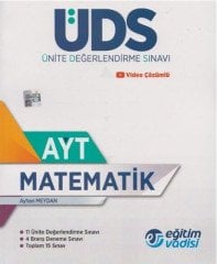 AYT Matematik Ünite Değerlendirme Sınavı Eğitim Vadisi Yayınları