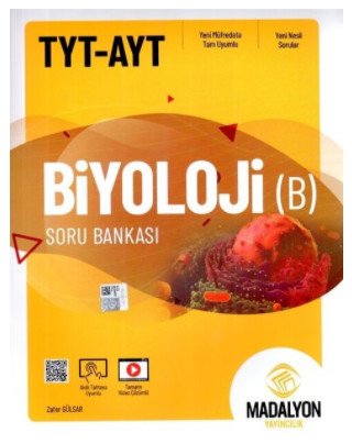 TYT AYT Biyoloji B Soru Bankası Madalyon Yayınları