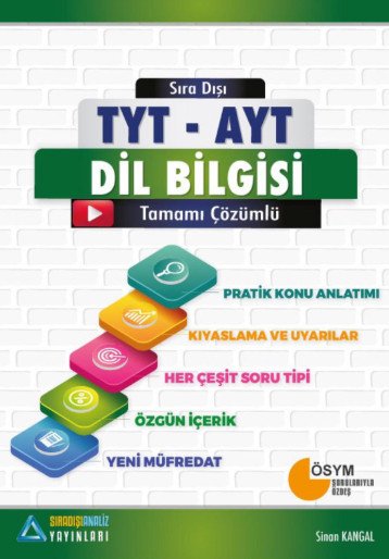 TYT - AYT Dil Bilgisi Konu Anlatımlı ( Tamamı Çözümlü)