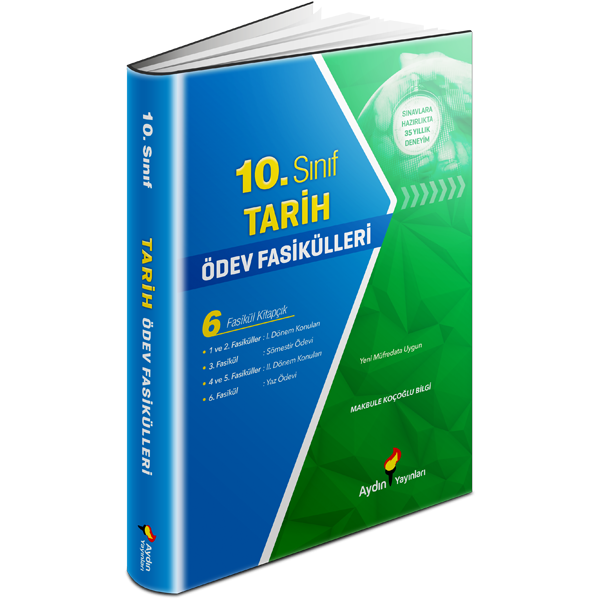 Aydın Yayınları 10. Sınıf Tarih Ödev Fasikülleri