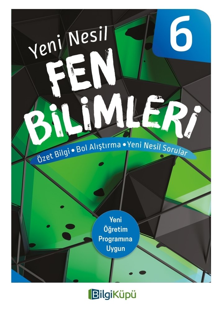 6.Sınıf Fen Bilimleri Yeni Nesil Soru Bankası Bilgi Küpü Yayınları