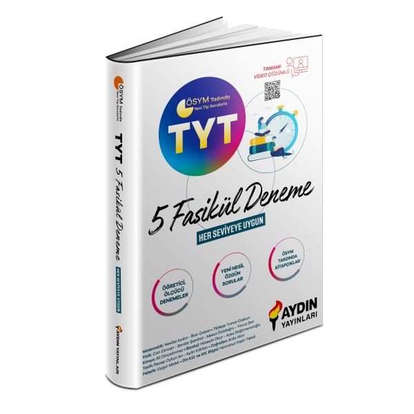 TYT 5 Fasikül Deneme Aydın Yayınları