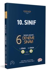 10.Sınıf Çözümlü Fasiküllü 6 Deneme Sınavı Editör Yayınları